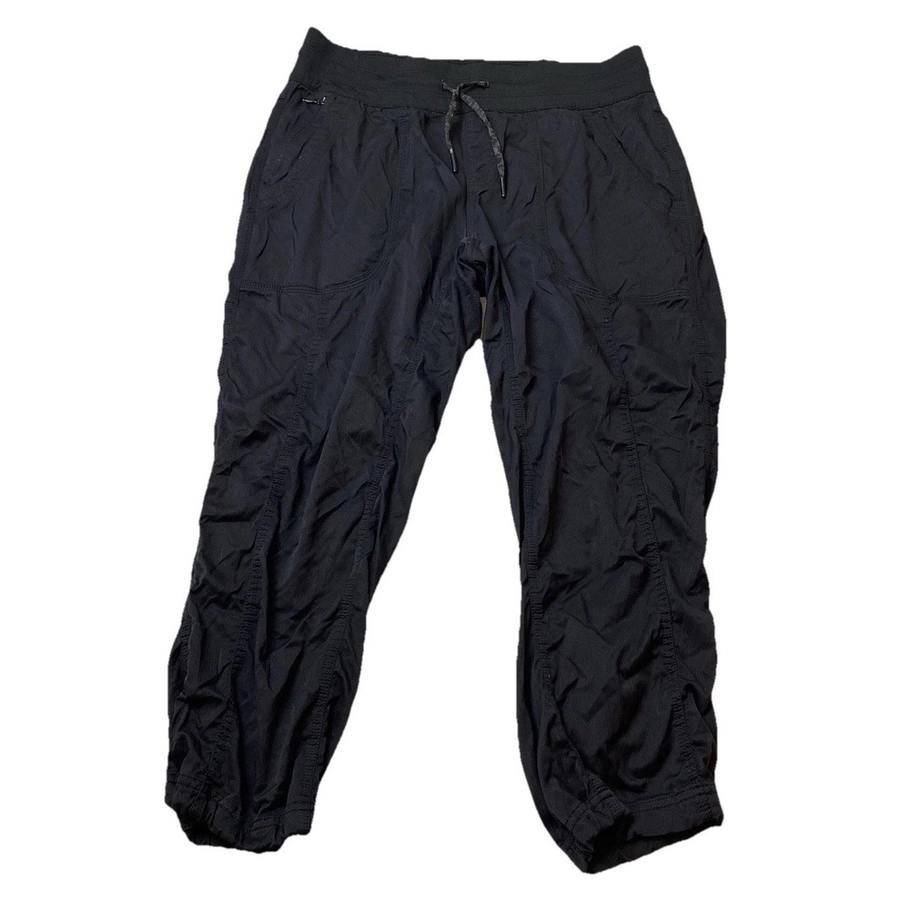 The North Face Aphrodite 2.0 Capri Pant Women's Medium Black Stretch Drawstring